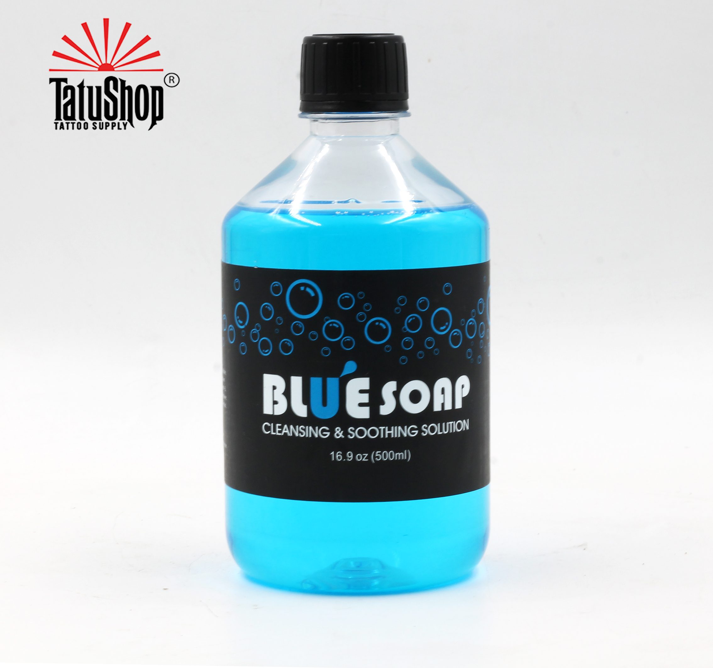 Nước vệ sinh phun xăm Blue Soap 500ml  Dung dịch vệ sinh hình xăm